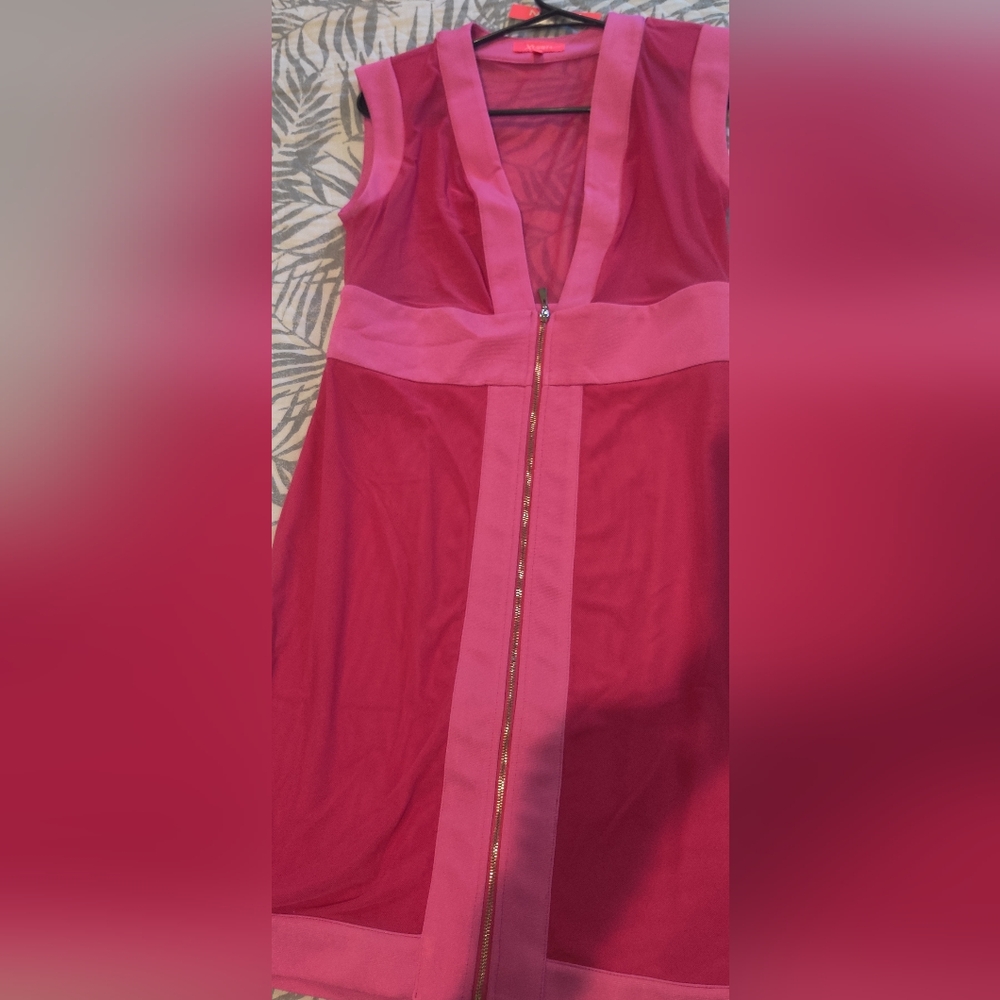 Pink Sexy Mini Dress Sz L